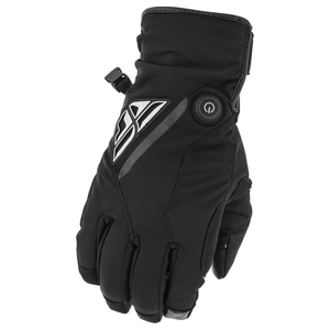 Fly Racing Title Heated Gloves (Black)